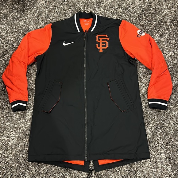 San Francisco Giants Nike Authentic Collection Dugout Performnce Full-Zip Jacket - Picture 1 of 16
